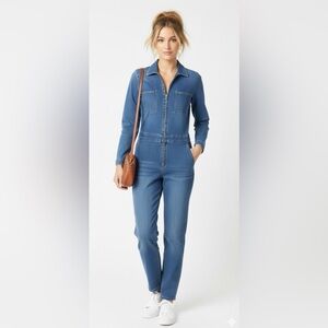 Lee Vintage Modern Union Alls Denim Coverall Jumpsuit - Size XS